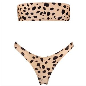 Triangl Cheetah swim TOP ONLY